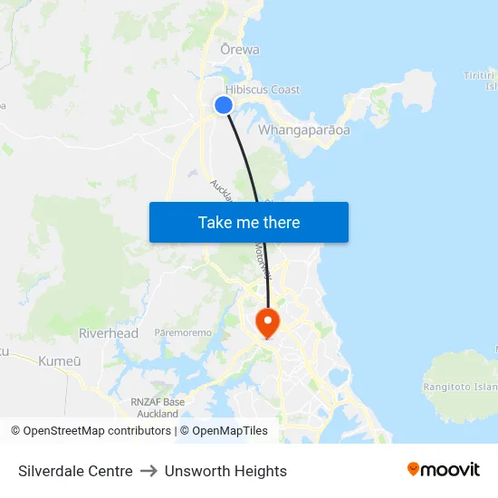 Silverdale Centre to Unsworth Heights map