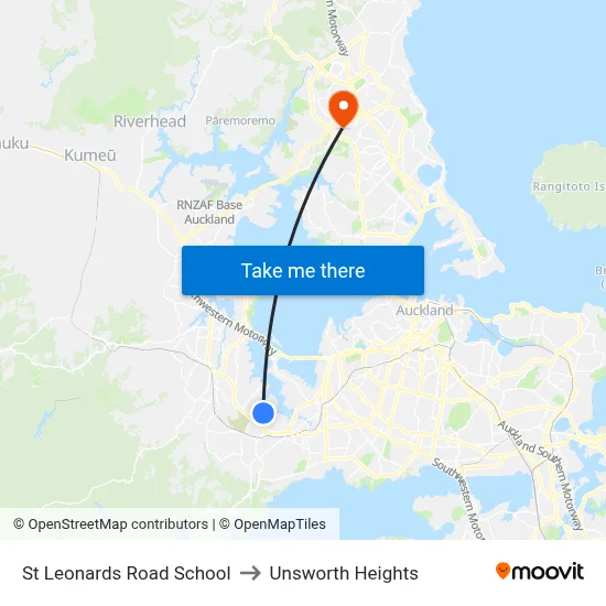 St Leonards Road School to Unsworth Heights map
