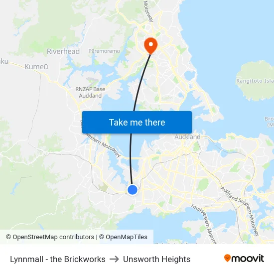 Lynnmall - the Brickworks to Unsworth Heights map