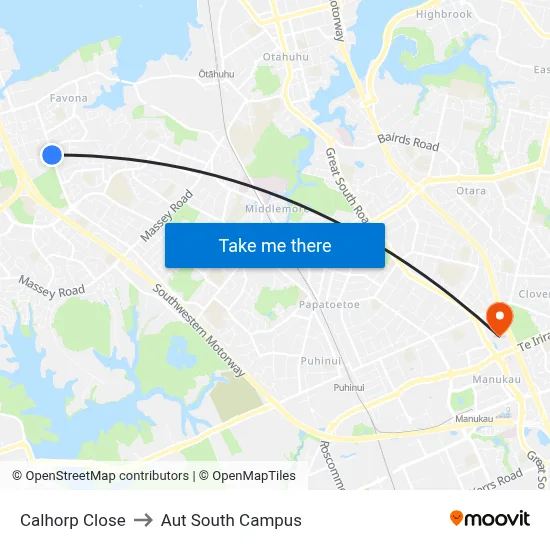 Calhorp Close to Aut South Campus map