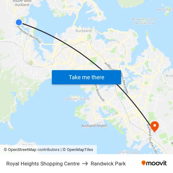 Royal Heights Shopping Centre to Randwick Park map