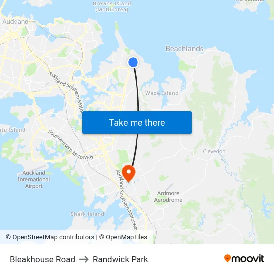 Bleakhouse Road to Randwick Park map