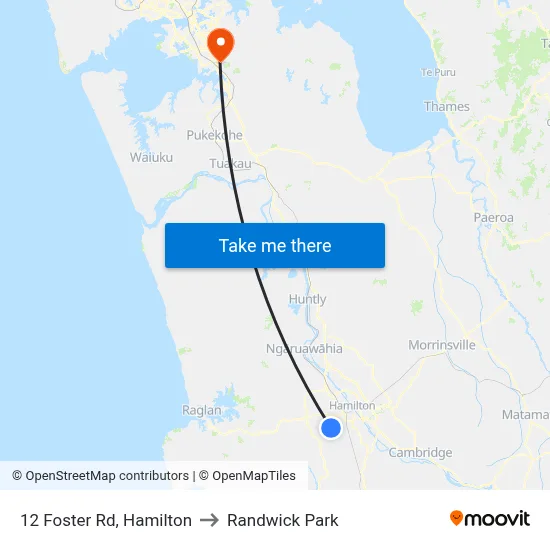 12 Foster Rd, Hamilton to Randwick Park map