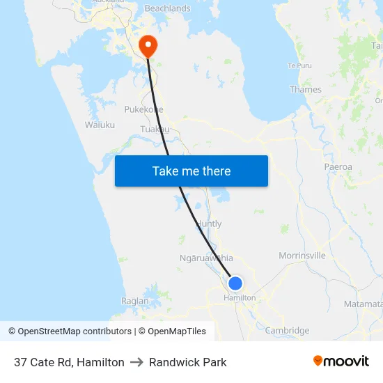37 Cate Rd, Hamilton to Randwick Park map