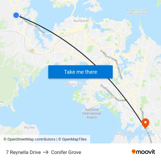 7 Reynella Drive to Conifer Grove map