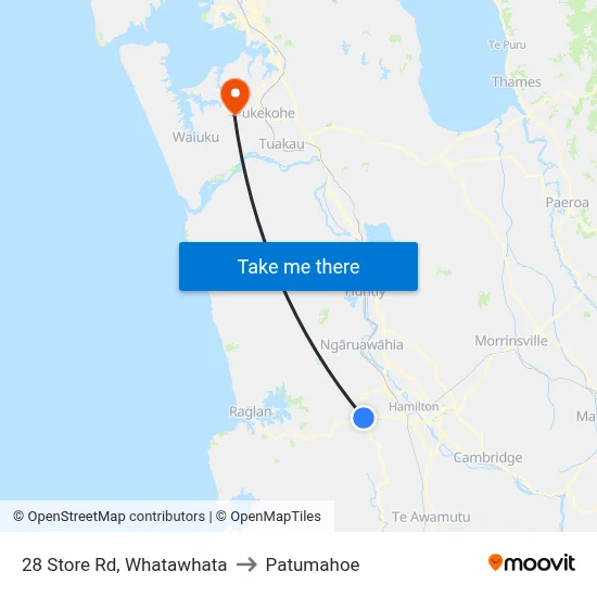 28 Store Rd, Whatawhata to Patumahoe map