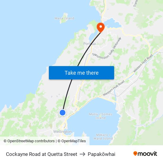 Cockayne Road at Quetta Street to Papakōwhai map