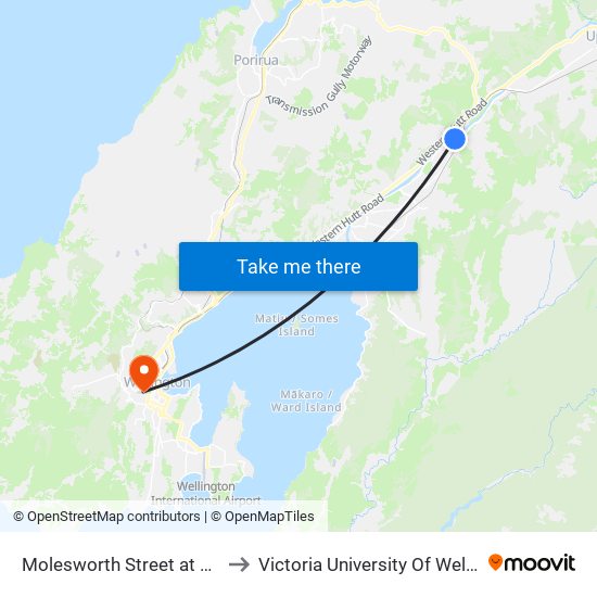 Molesworth Street at High Street (Near 144) to Victoria University Of Wellington, Kelburn Campus map