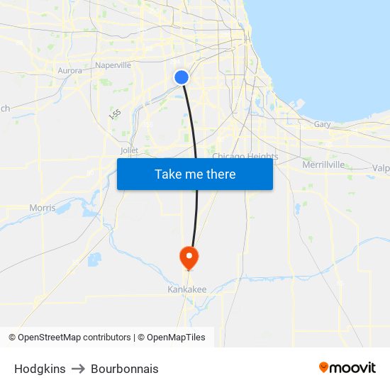 Hodgkins to Hodgkins map