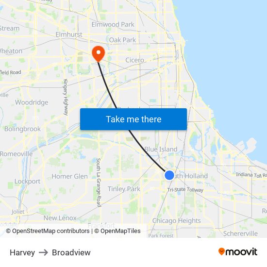 Harvey to Harvey map