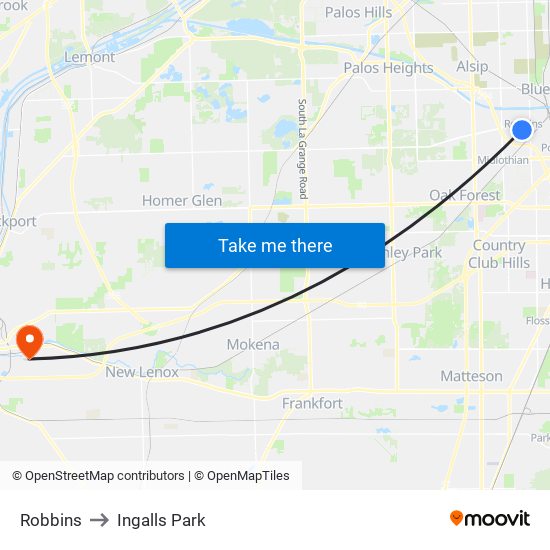 Robbins to Robbins map
