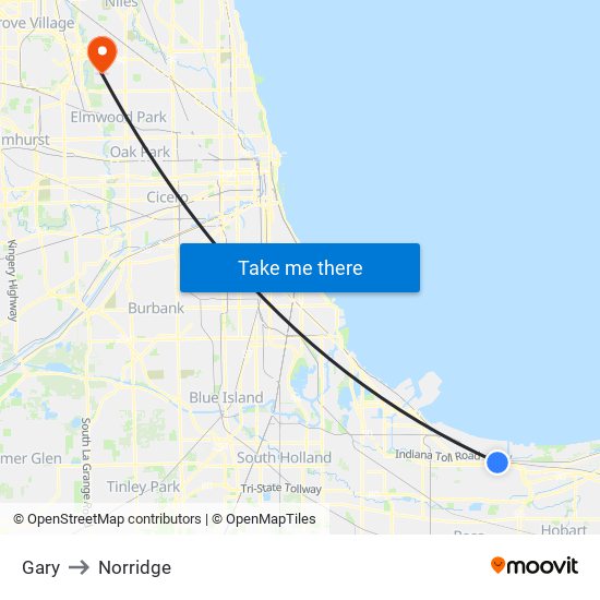 Gary to Gary map