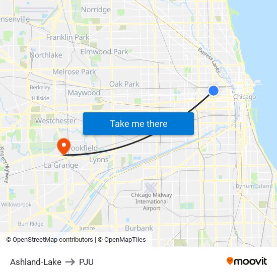 Ashland-Lake to PJU map