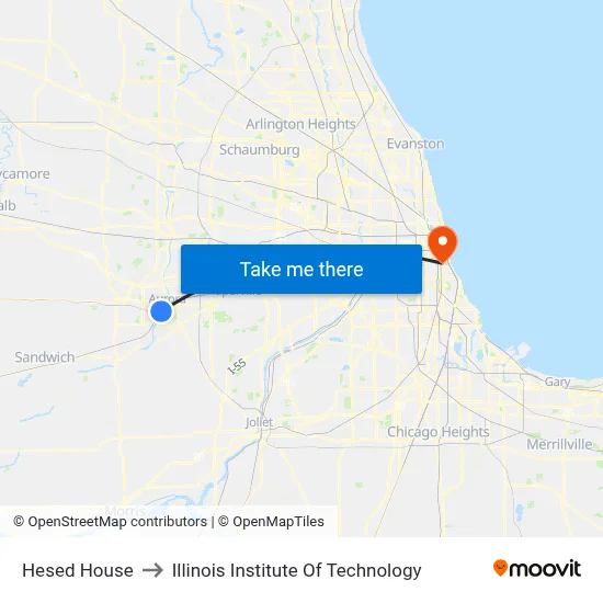 Hesed House to Illinois Institute Of Technology map