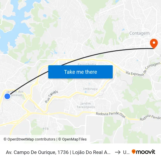 Av. Campo De Ourique, 1736 | Lojão Do Real Antes Da Linha Férrea to Una map