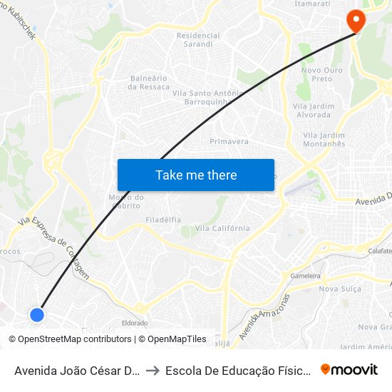 Avenida João César De Oliveira, 3613 | Lindolar Baby to Escola De Educação Física, Fisioterapia E Terapia Ocupacional map