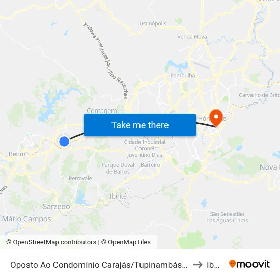 Oposto Ao Condomínio Carajás/Tupinambás (Plaza Tapajós) to Ibmec map