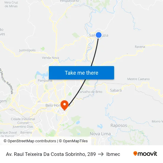 Av. Raul Teixeira Da Costa Sobrinho, 289 to Ibmec map
