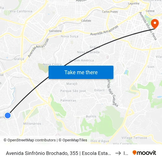 Avenida Sinfrônio Brochado, 355 | Escola Estadual Rodrigues Campos E Oposto A Papelaria Milcopy to Ibmec map