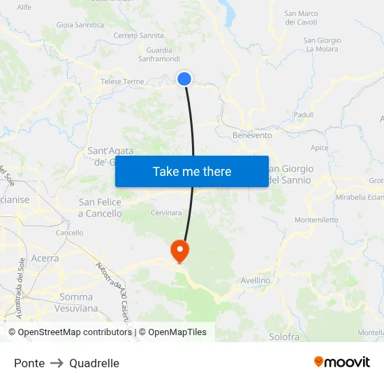 Bridge to Quadrelle map