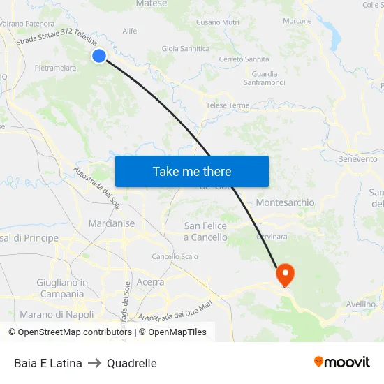 Bay and Latin to Quadrelle map