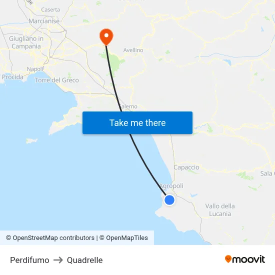 Perdifumo to Quadrelle map