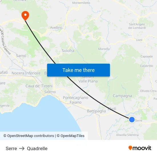 Serre to Quadrelle map