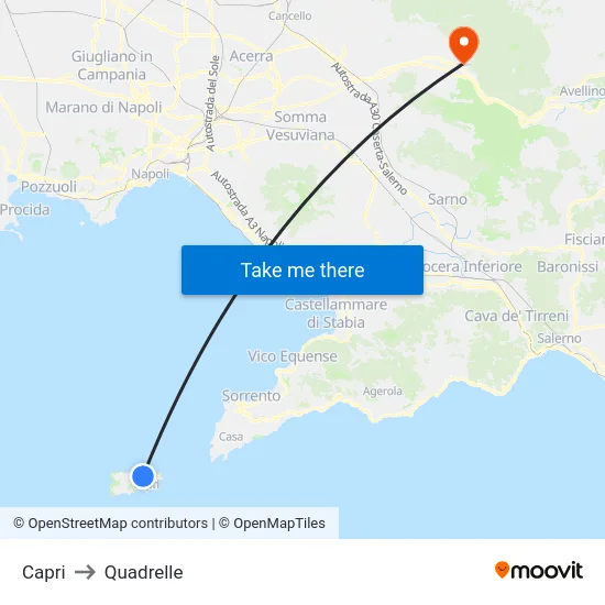 Capri to Quadrelle map