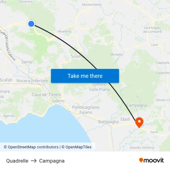 Quadrelle to Campaign map