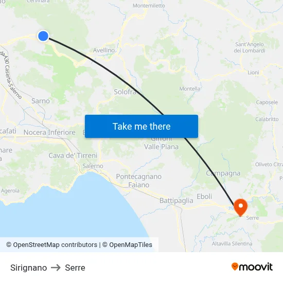 Sirignano to Serre map