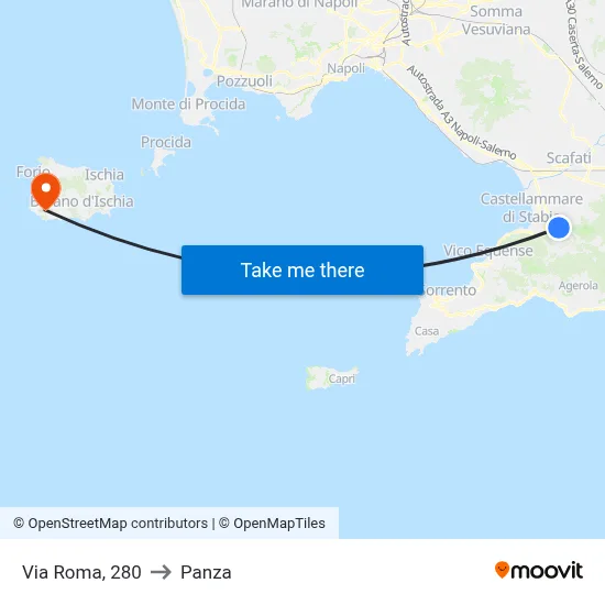 Roma Street, 280 to Panza map