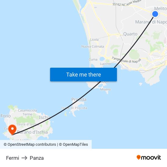 Fermi to Panza map
