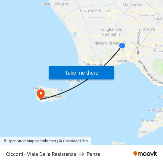 Ciccotti - Resistance Avenue to Panza map