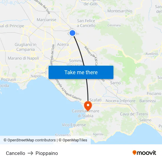 Gate to Pioppaino map