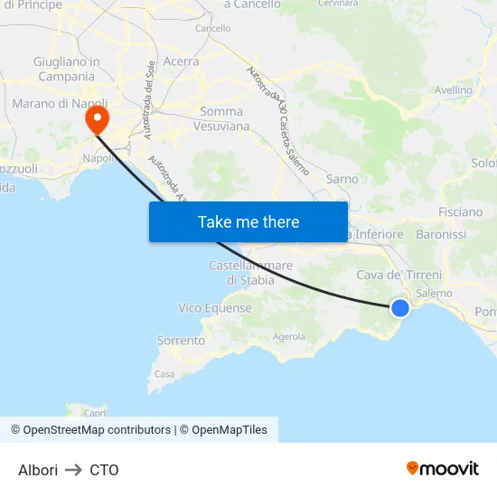 Albori to CTO map