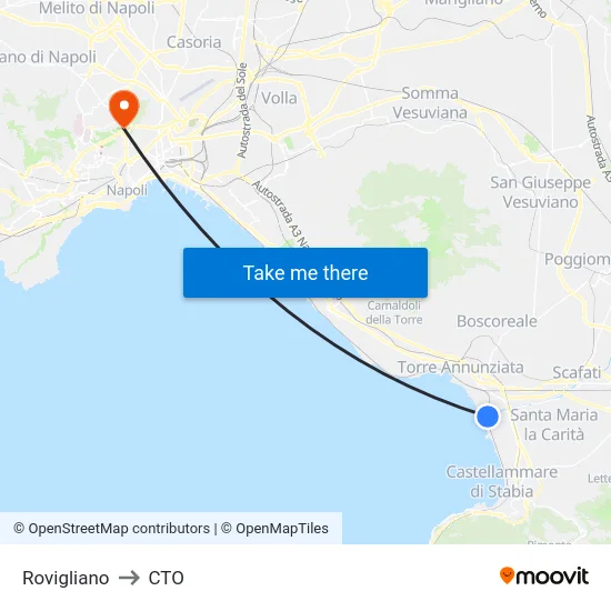 Rovigliano to CTO map