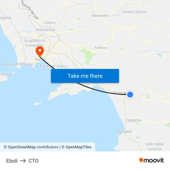 Eboli to CTO map