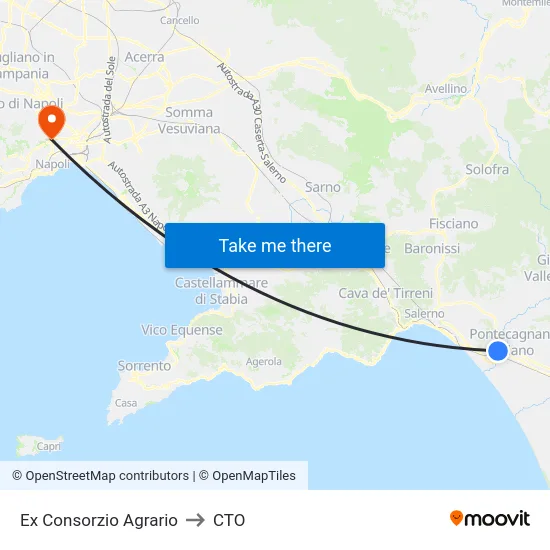 Ex Consorzio Agrario to CTO map