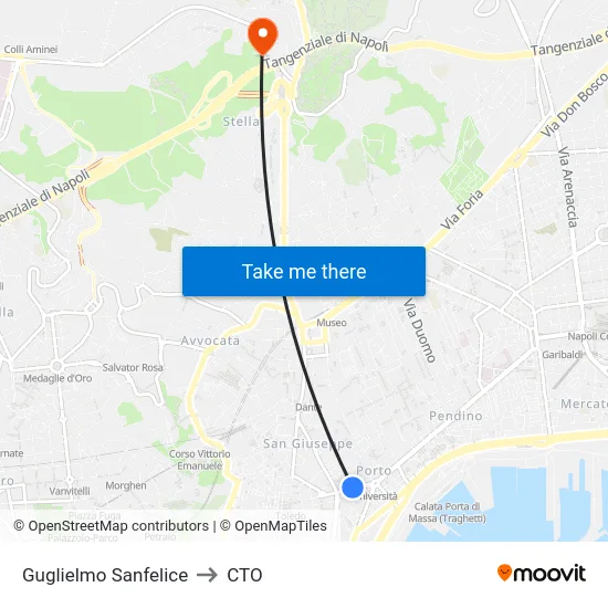 Guglielmo Sanfelice to CTO map