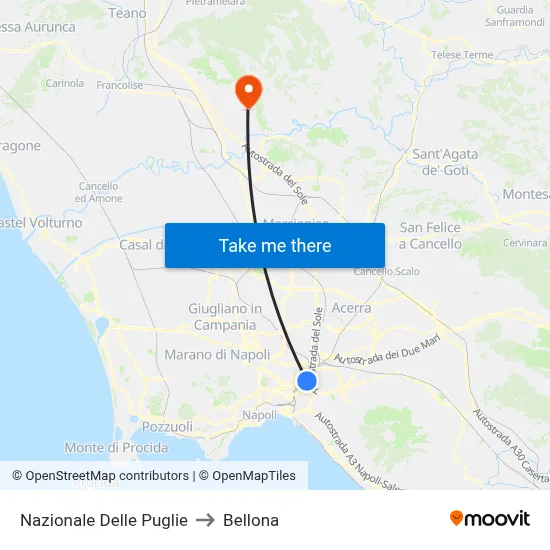 National Puglie Road to Bellona map