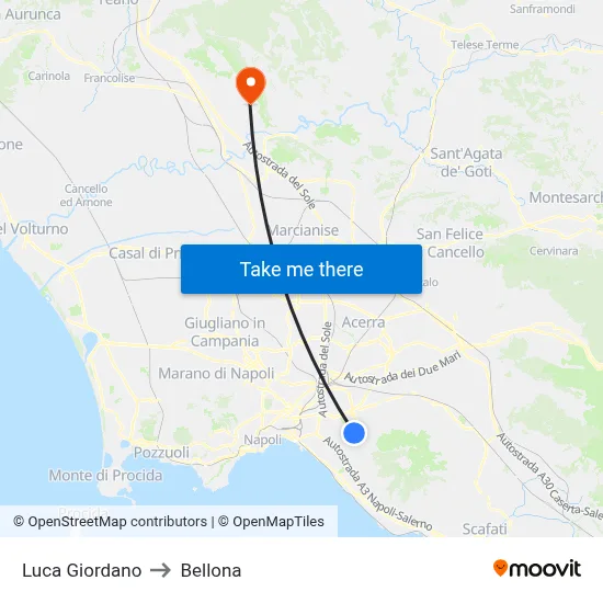 Luca Giordano to Bellona map