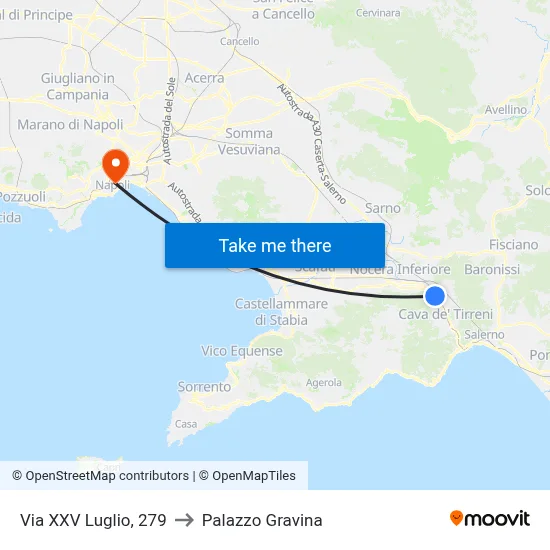 July 25th Street, 279 to Gravina Palace map