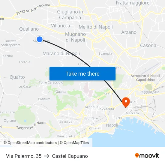 Palermo Street, 35 to Castel Capuano map