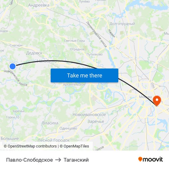 Павло-Слободское to Павло-Слободское map
