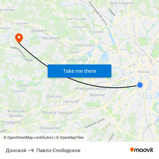 Донской to Павло-Слободское map