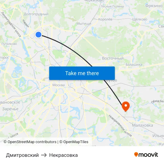 Дмитровский to Некрасовка map