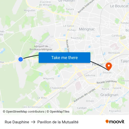 Rue Dauphine to Pavillon de la Mutualité map