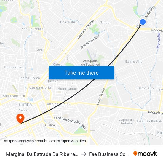 Marginal Da Estrada Da Ribeira, 522 to Fae Business School map