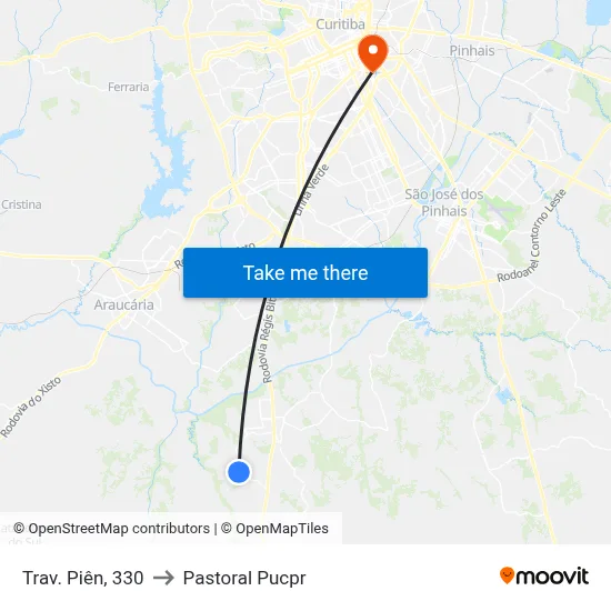 Trav. Piên, 330 to Pastoral Pucpr map