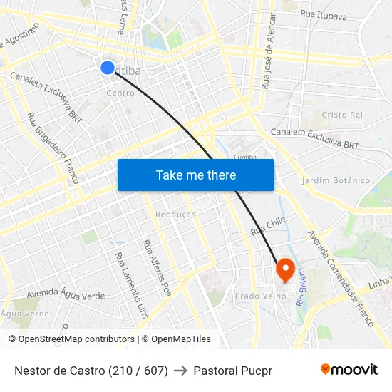 Nestor de Castro (210 / 607) to Pastoral Pucpr map